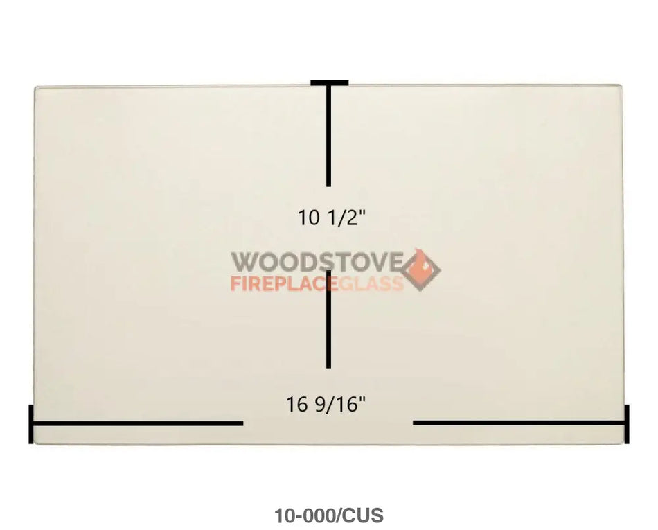 Enviro Kodiak 1000/1200/1600/1700/2100, 1600INS, Cabello 1200 FPI, Cabello 1700 FPI, Venice 1200, Venice 1700, Boston 1200-C/1700-C Glass - Woodstove Fireplace Glass