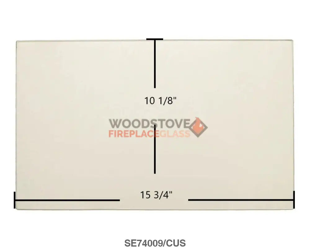 Century FW2800, FW2900 Glass - Woodstove Fireplace Glass