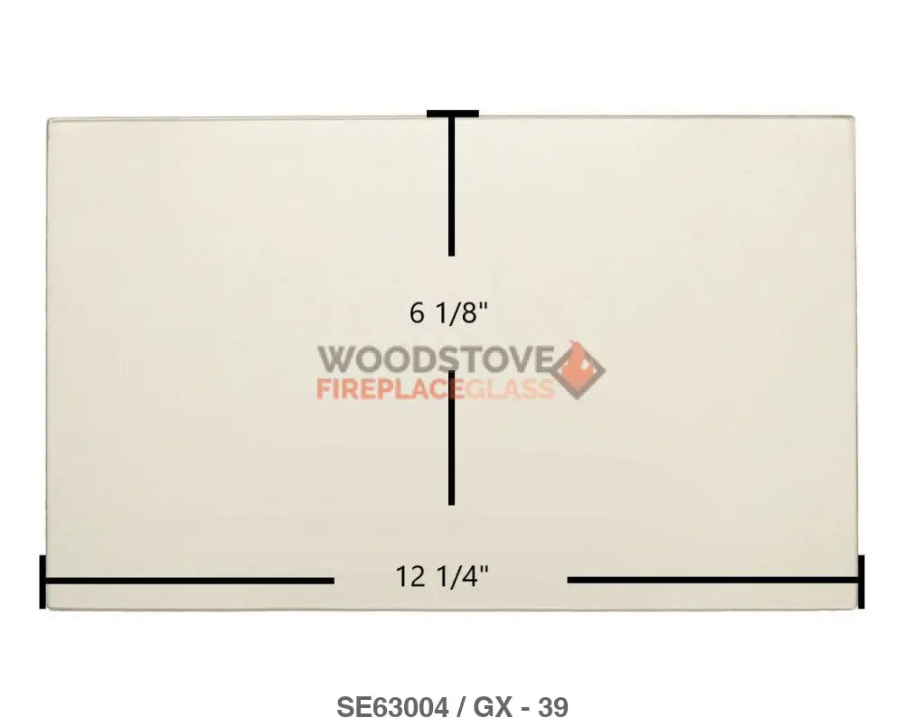 Haughs S126, S130, S130P, S242E Glass - Woodstove Fireplace Glass