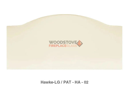 Hawke Large Single Door Glass - Woodstove Fireplace Glass