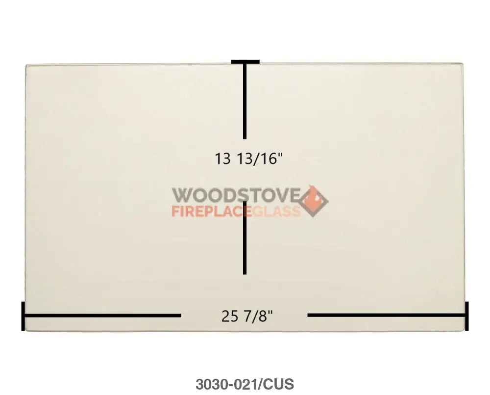 Hearthstone DVI-HT 8890 Glass - Woodstove Fireplace Glass