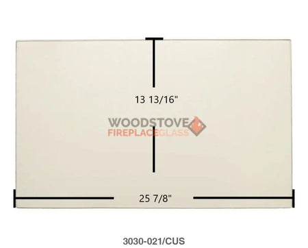 Hearthstone DVI-HT 8890 Glass - Woodstove Fireplace Glass