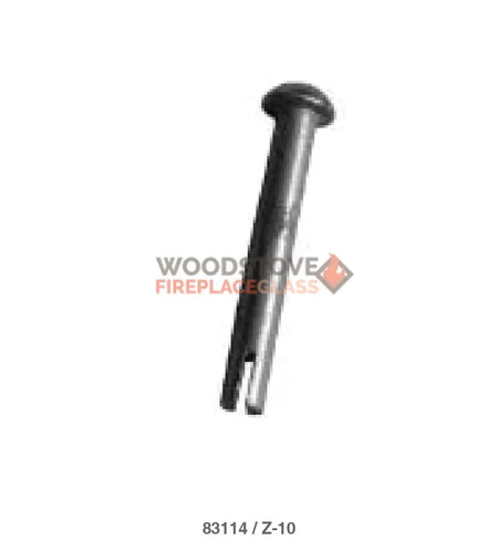 US Stove Wondercoal Long Hinge Pin (83114) - Woodstove Fireplace Glass