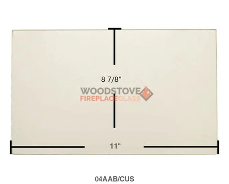 Jamestown J1000, J2000 Center Glass - Woodstove Fireplace Glass