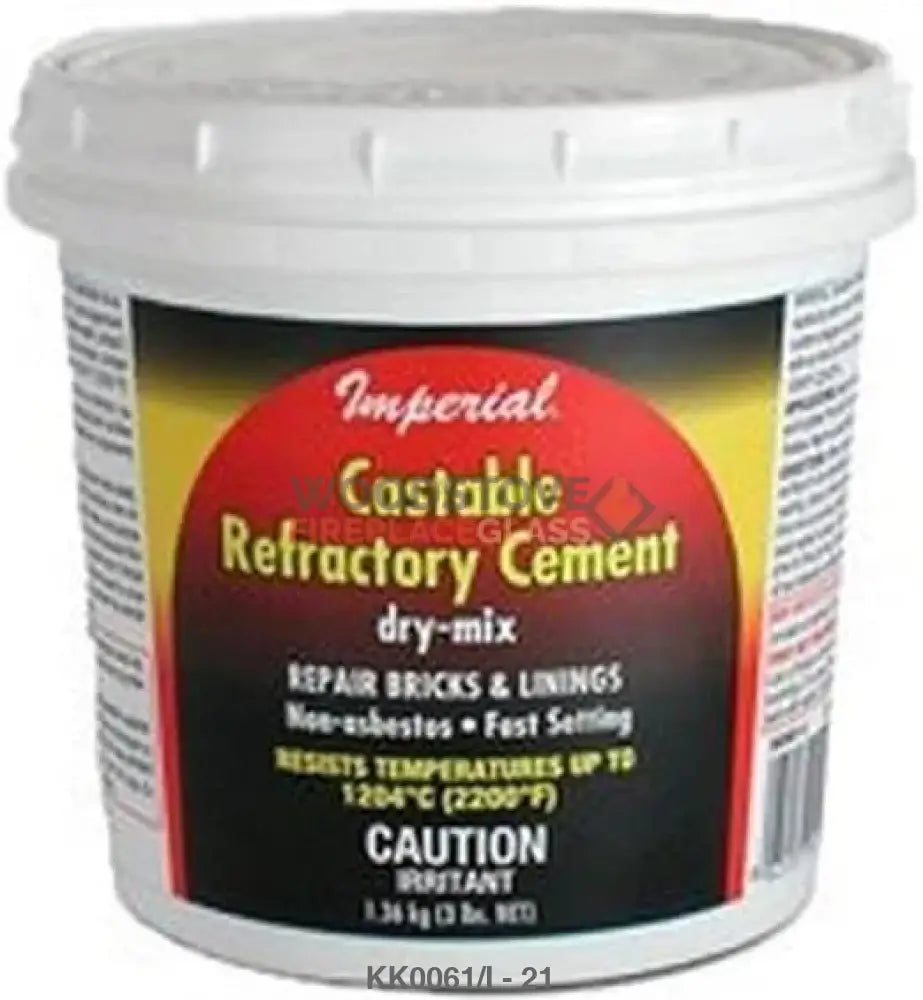 Imperial Castable Refractory Cement (KK0061) - Woodstove Fireplace Glass