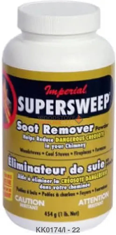 Imperial Powder Soot Remover 2LB Jug (KK0174) - Woodstove Fireplace Glass