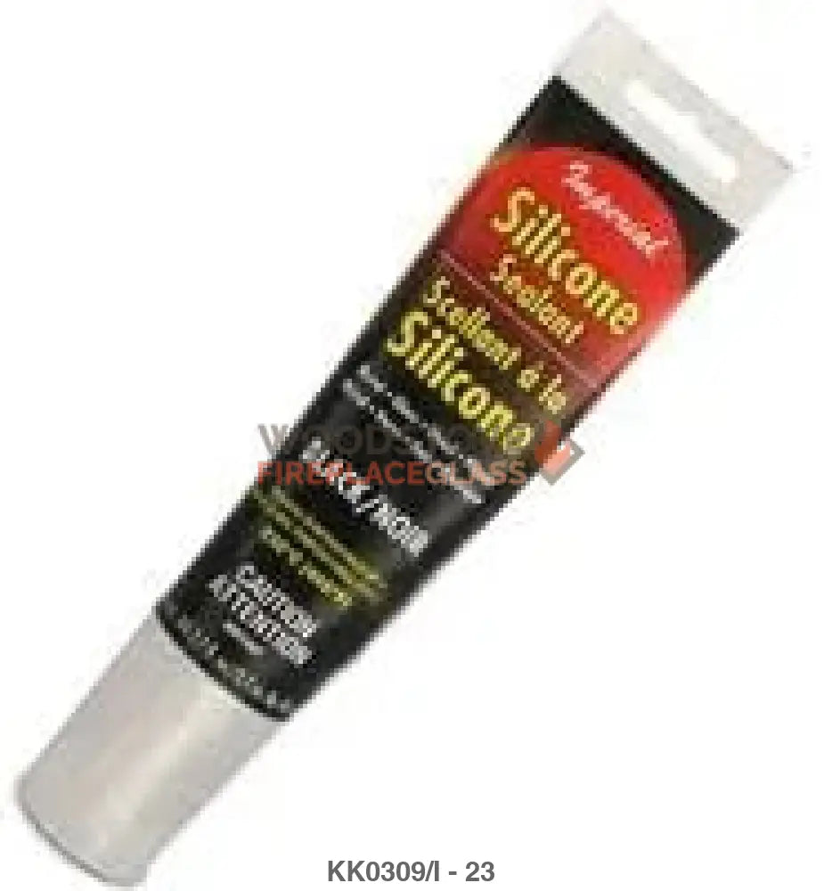 Silicone Sealant Black - (KK0309) - Woodstove Fireplace Glass