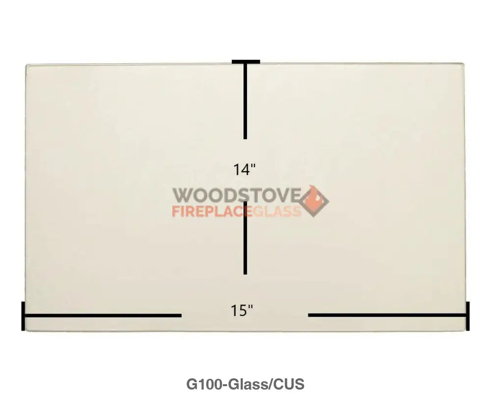 Kozy Heat G100, 432 Glass - Woodstove Fireplace Glass