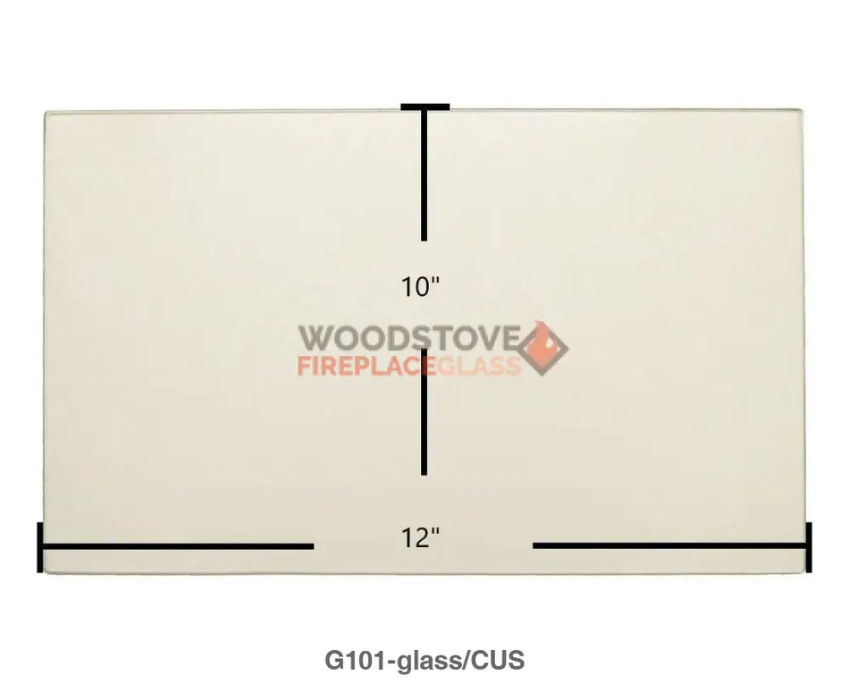 Kozy Heat G101 Glass - Woodstove Fireplace Glass