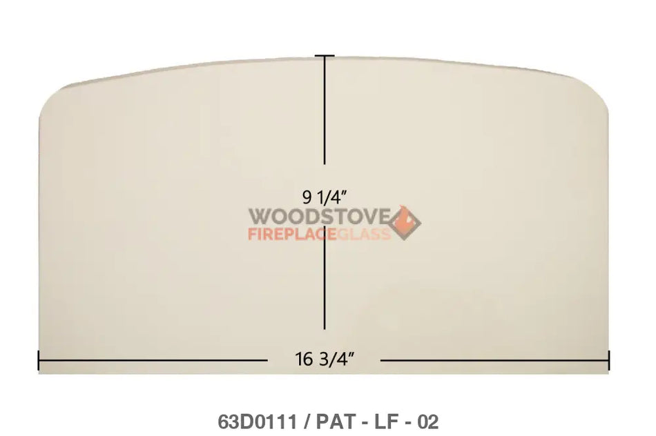 Lexington Forge SSI30, SSW30 Glass - Woodstove Fireplace Glass