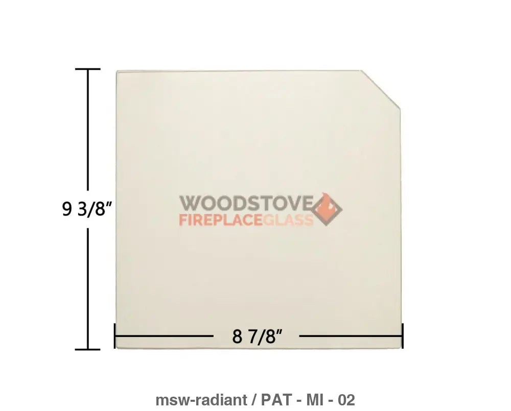 Minnesota Stove Works Radiant Glass - Woodstove Fireplace Glass