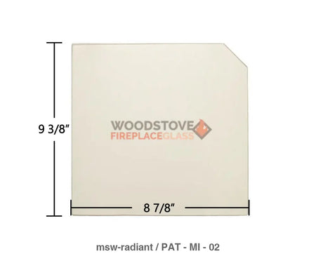 Minnesota Stove Works Radiant Glass - Woodstove Fireplace Glass