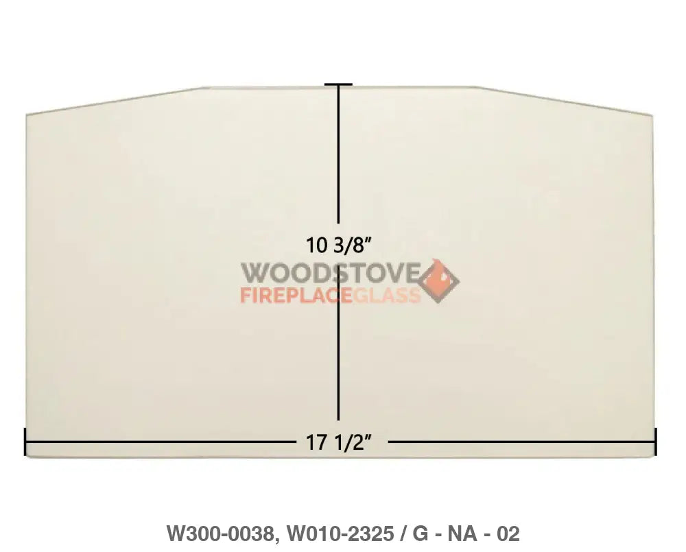 Napoleon Timberwolf, EPA 2201, 2300, EPI22 Insert Glass - Woodstove Fireplace Glass