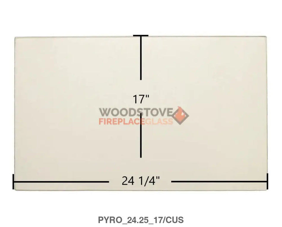 Supreme Astra 38CF, 38TD Glass - Woodstove Fireplace Glass