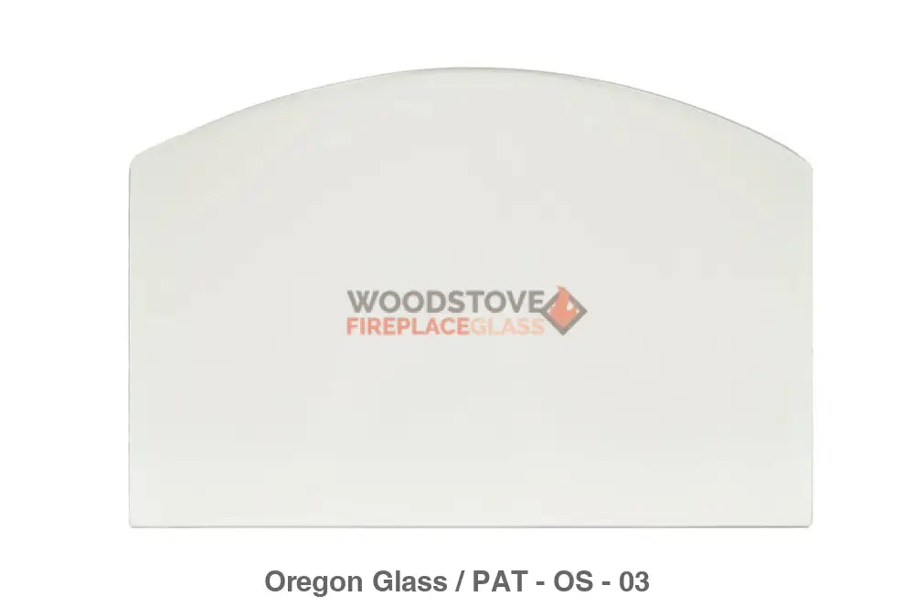 Oregon 15 x 9 7/8 Glass - Woodstove Fireplace Glass