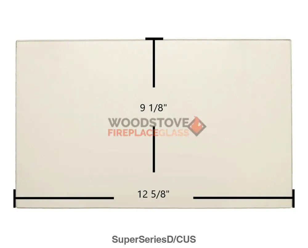 Pacific Energy Super Series D Glass - Woodstove Fireplace Glass