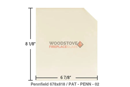 Pennfield Glass - Woodstove Fireplace Glass