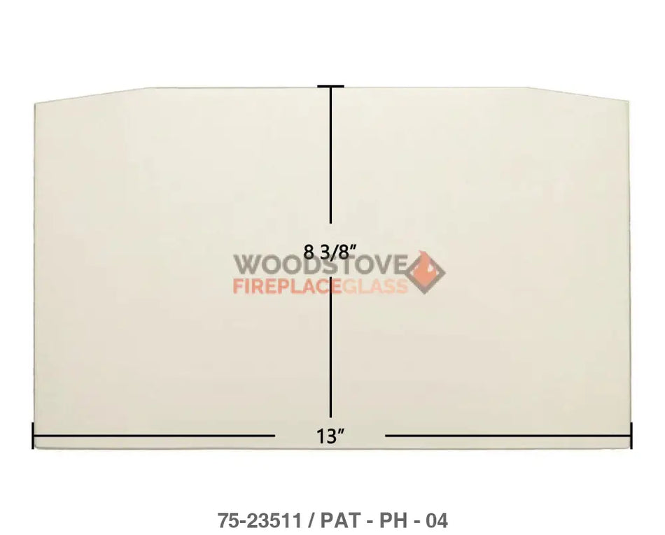 Pleasant Hearth HWS-224172MH Glass (ws-2417)(HWS-224171) - Woodstove Fireplace Glass