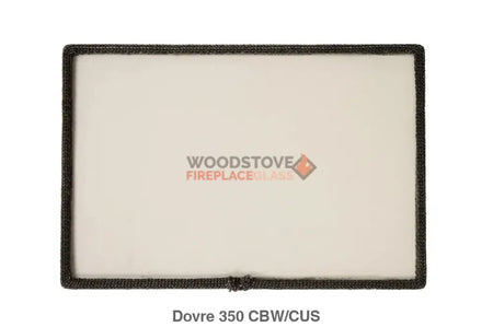 Dovre 350 CBW Glass - Woodstove Fireplace Glass