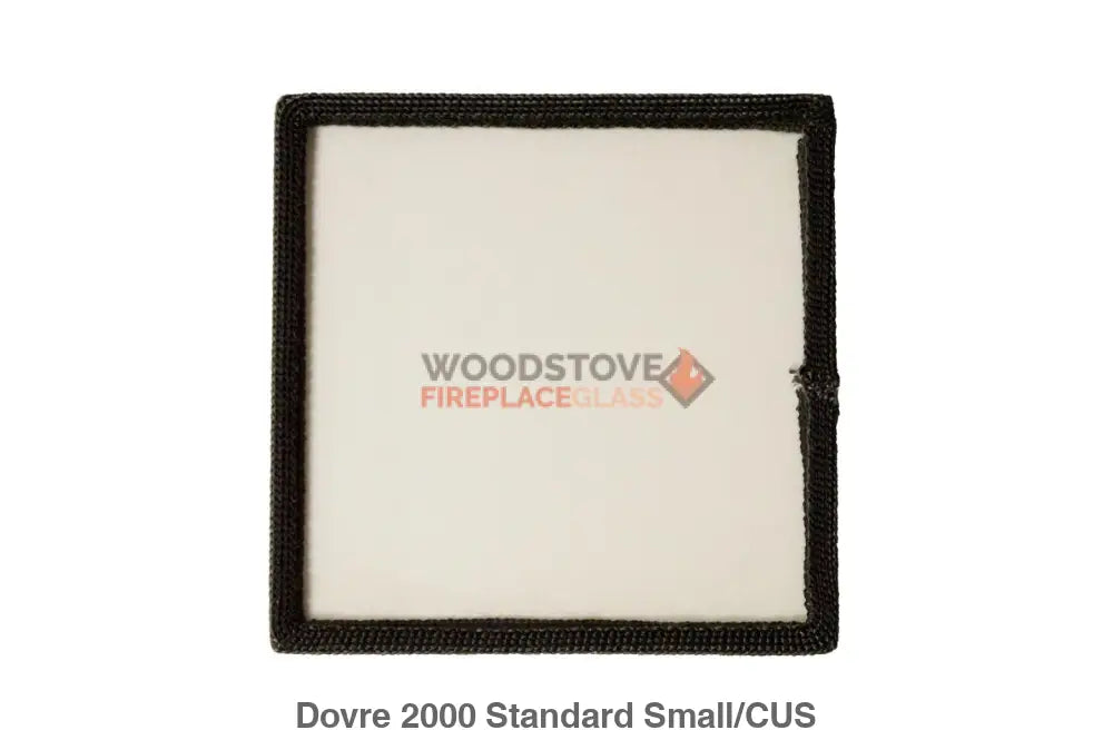 Dovre 2000 Standard Small Glass - Woodstove Fireplace Glass