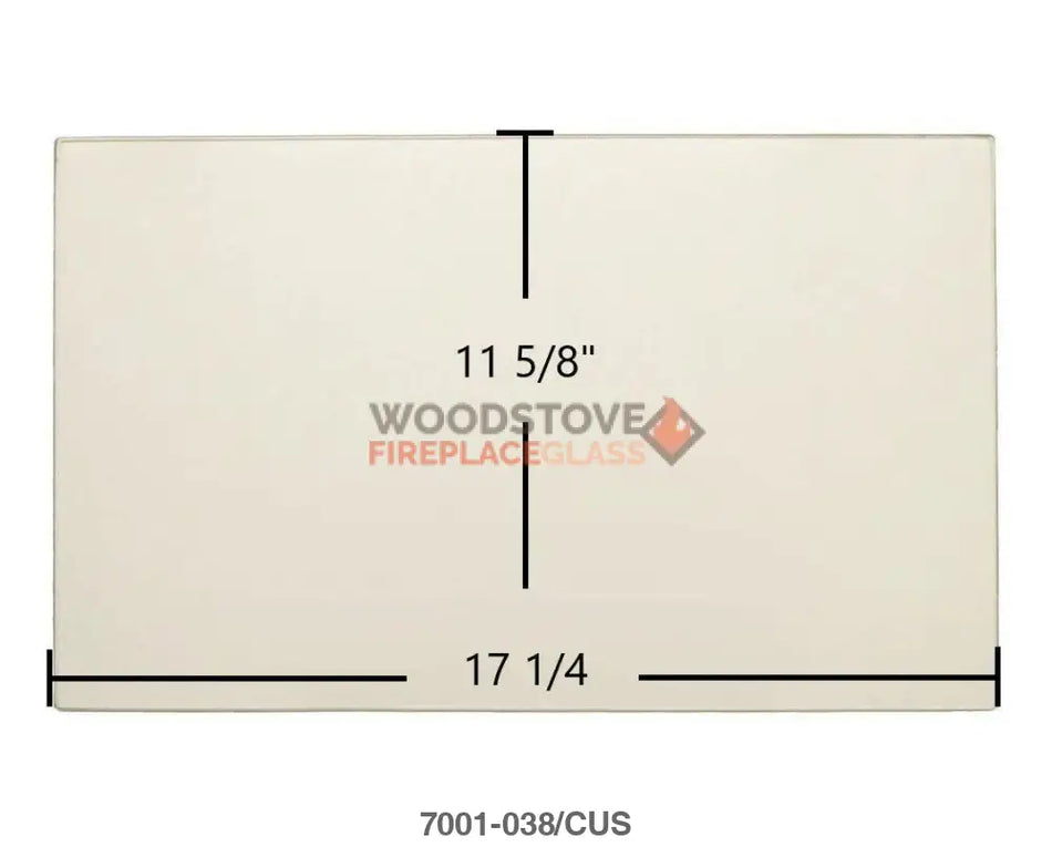 Quadra-Fire Santa Fe, Castile B-FS, Castile Insert, Santa Fe Insert Glass - Woodstove Fireplace Glass