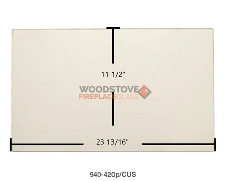 Regency CI2600, CI2700, HI400 Glass - Woodstove Fireplace Glass