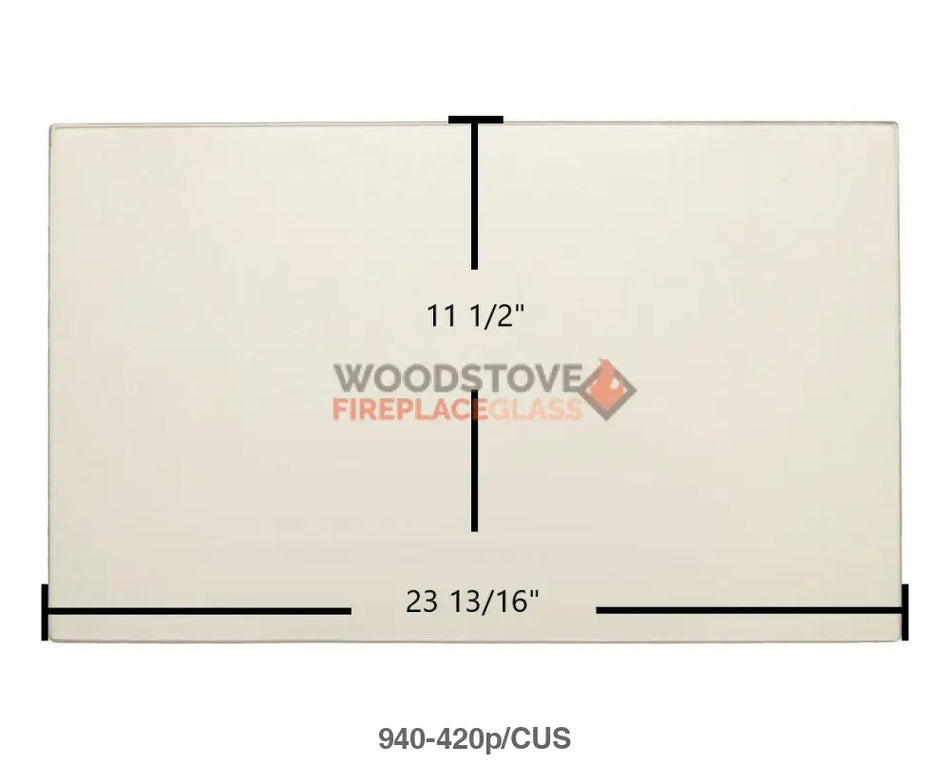 Regency CI2600, CI2700, HI400 Glass - Woodstove Fireplace Glass