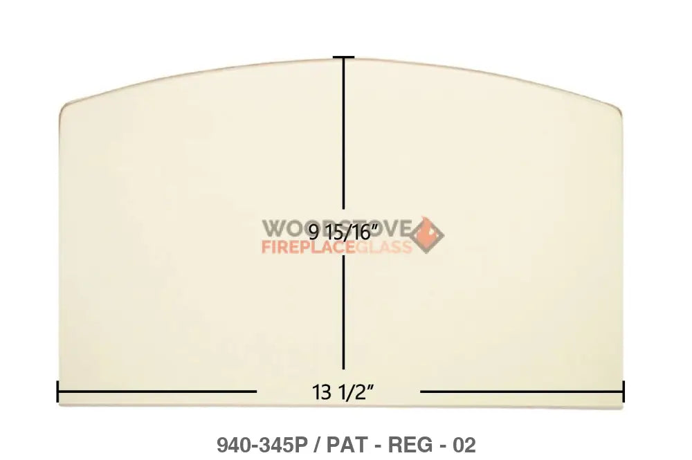 Regency Hampton H200 Glass - Woodstove Fireplace Glass