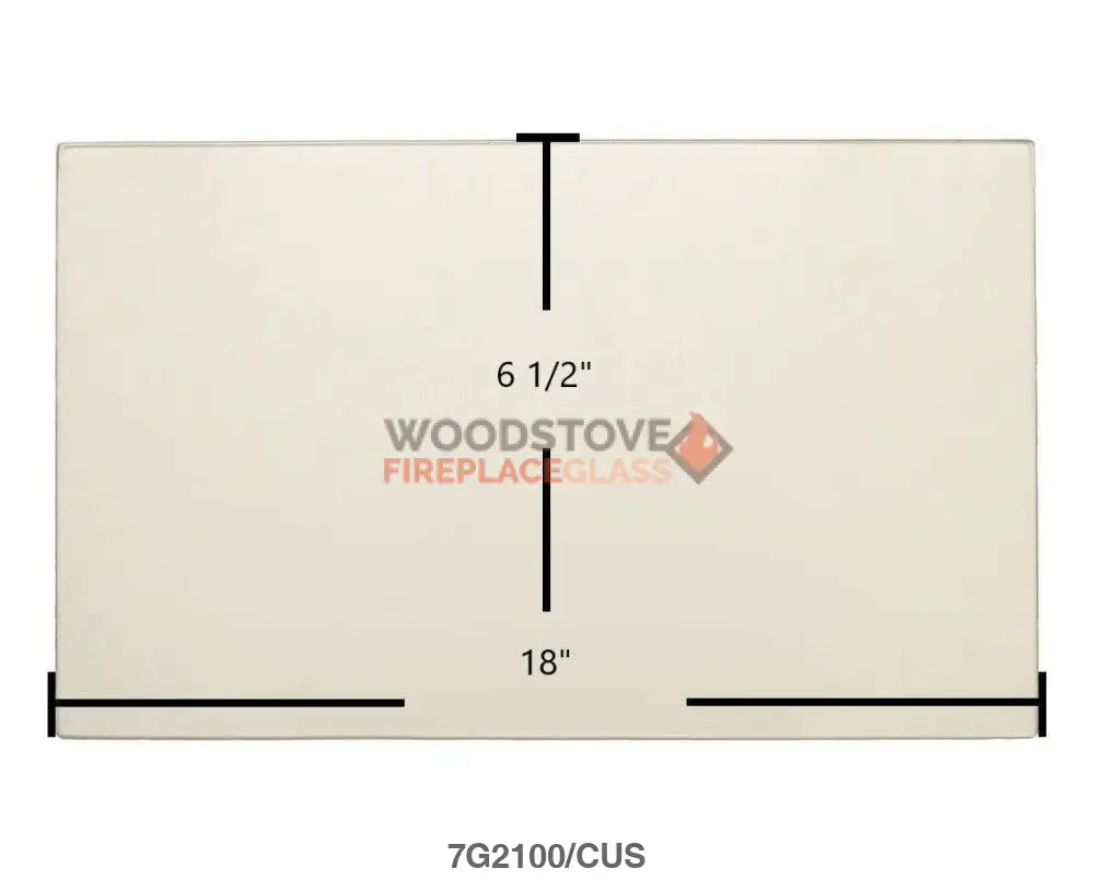 Sierra 1000 - 2000 Glass - Woodstove Fireplace Glass