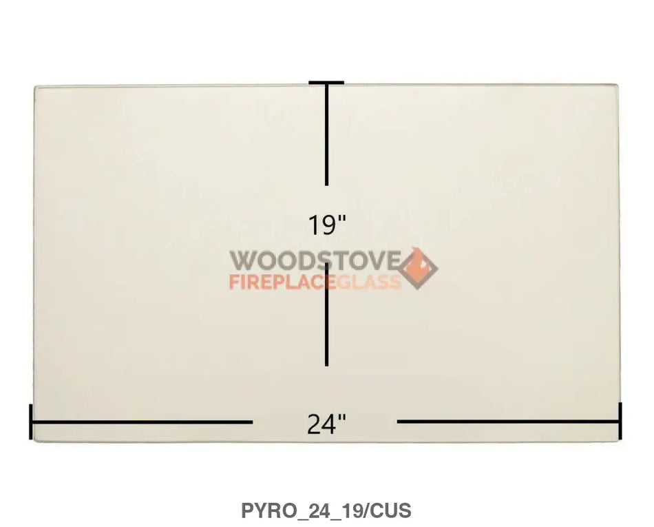 Supreme Astra 34CF, 34TD Glass - Woodstove Fireplace Glass