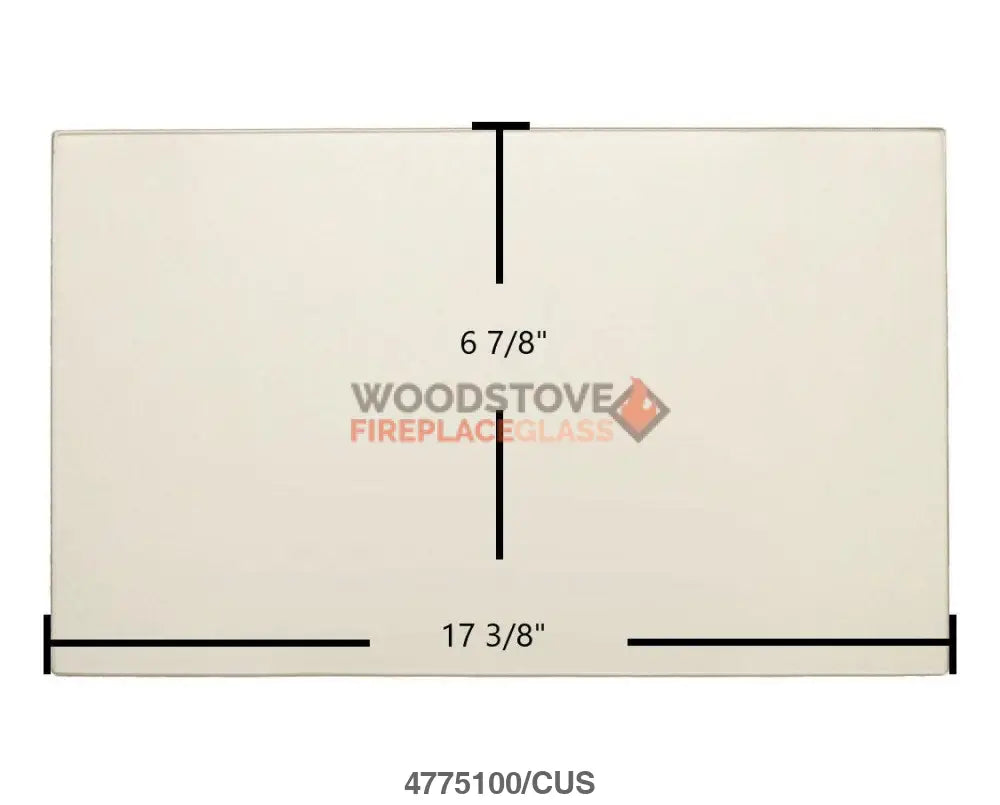 Surdiac 515 Glass - Woodstove Fireplace Glass