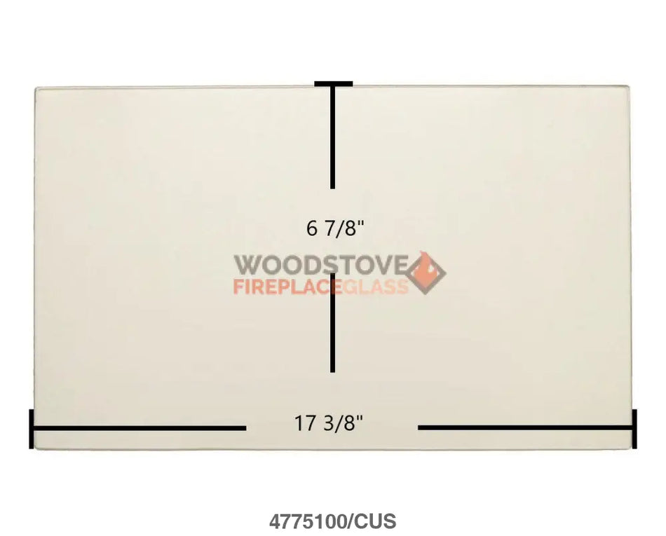 Surdiac 515 Glass - Woodstove Fireplace Glass