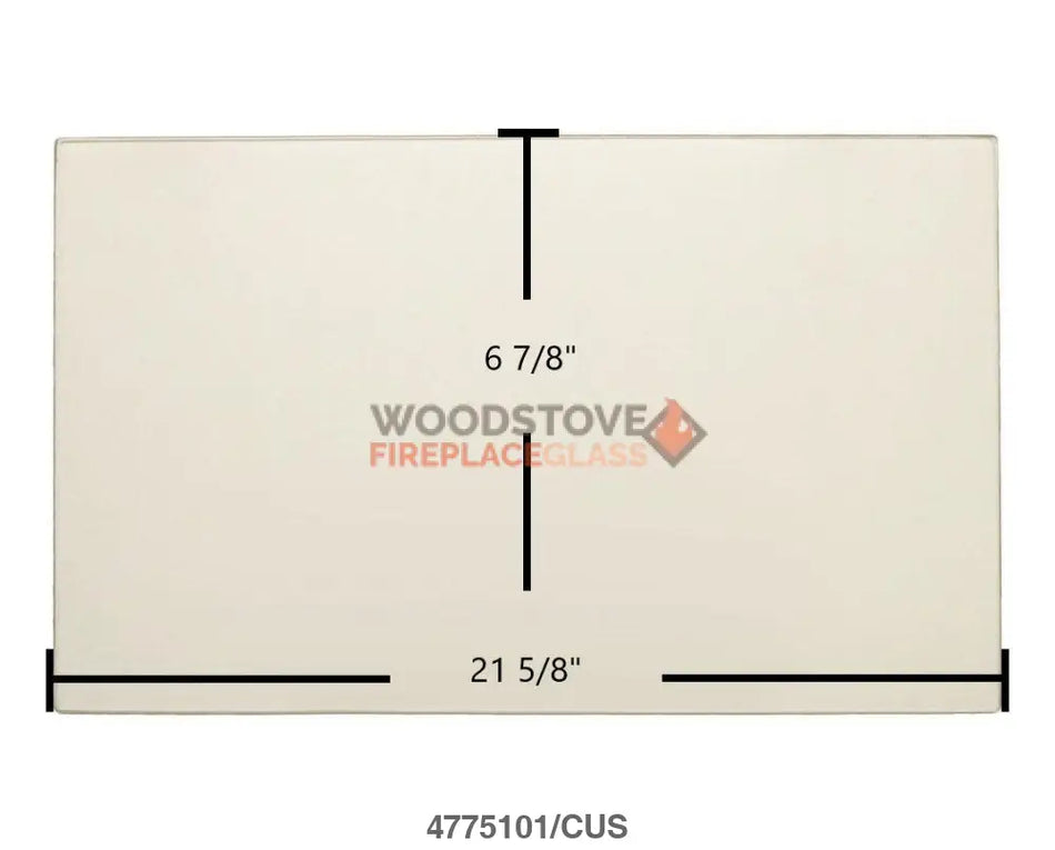 Surdiac 715 Glass - Woodstove Fireplace Glass