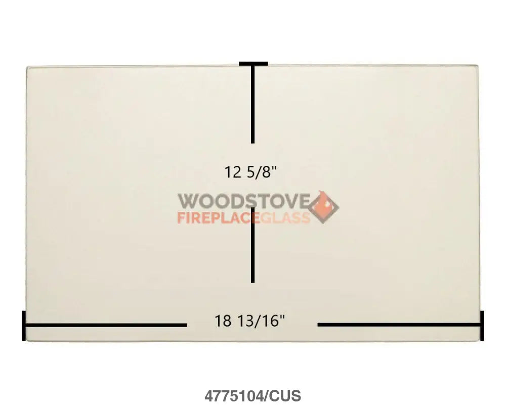 Surdiac 466 Glass - Woodstove Fireplace Glass