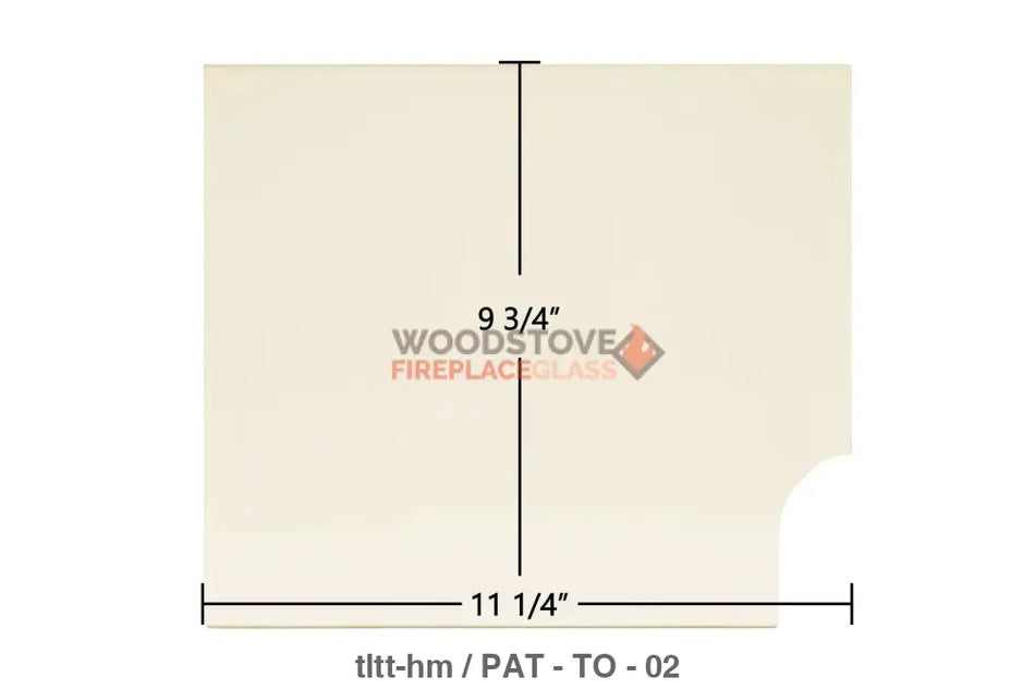 Tolotti Airtite Home Heater Glass - Woodstove Fireplace Glass