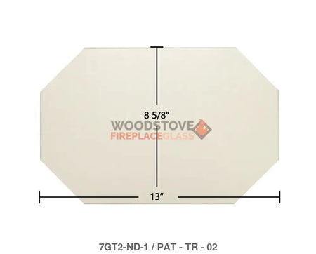 Treemont Small Single Door Glass - Woodstove Fireplace Glass