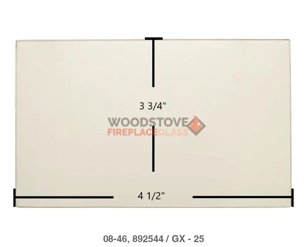 Vogelzang TR008 Durango (VG150) Glass - Woodstove Fireplace Glass