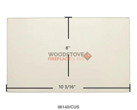 US Stove Forester 5824, Vogelzang Frontiersman 450ELGB, Vogelzang 450ELG, pedestal 2021 M2021, Insert 4300/4301/4303, Pedestal 1821, Forester 4100/4101 Glass (88140) - Woodstove Fireplace Glass