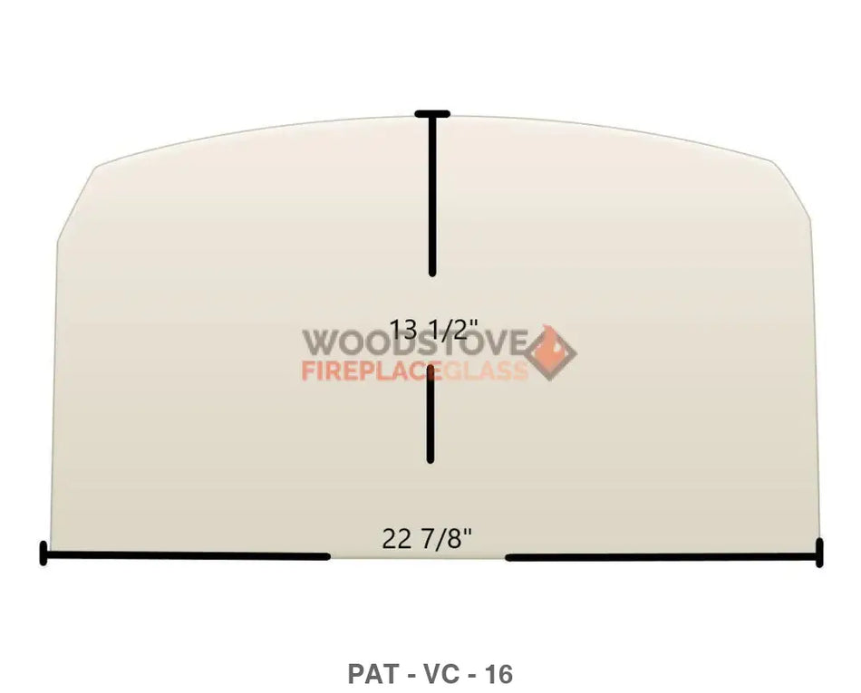 Vermont Castings Montpelier II - Woodstove Fireplace Glass