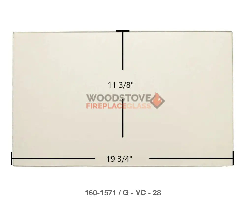 Vermont Castings WinterWarm (small) 2080, 2082, 2084 Glass - Woodstove Fireplace Glass