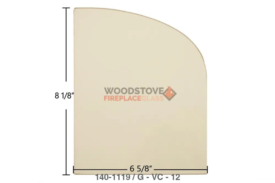 Vermont Castings Vigilant I, IA 35-39, IC, IC 35-39 IC 36, Coal 1400, Coal 2300, Coal 2100, Vigilant II, 35-39 Glass - Woodstove Fireplace Glass