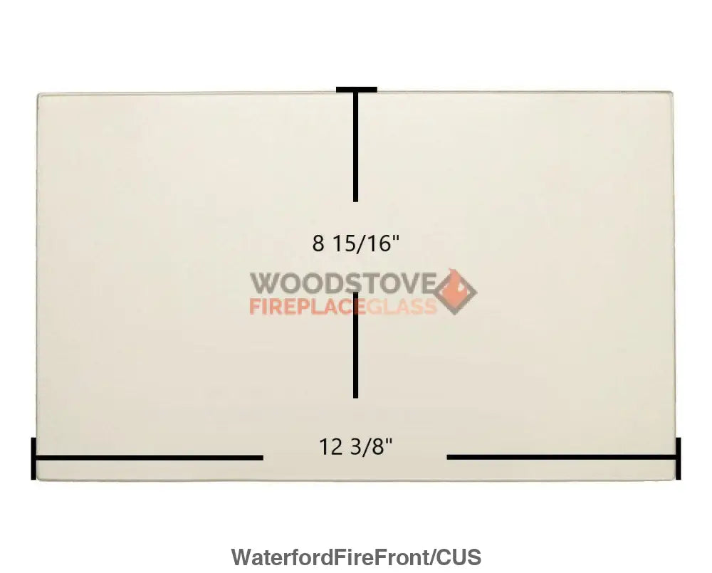 Waterford Firefront Glass(68-133-006) - Woodstove Fireplace Glass