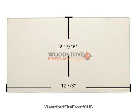 Waterford Firefront Glass(68-133-006) - Woodstove Fireplace Glass