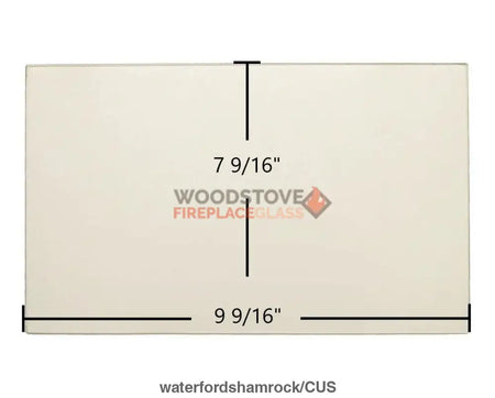 Waterford Shamrock Glass ( 68-133-002) - Woodstove Fireplace Glass