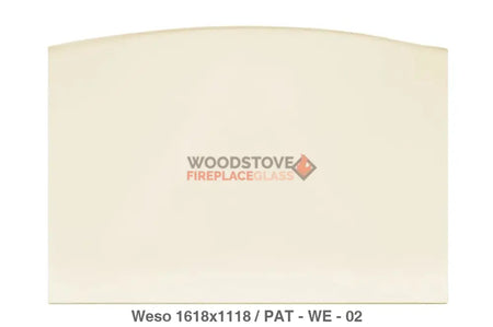 Weso Coal Glass - Woodstove Fireplace Glass